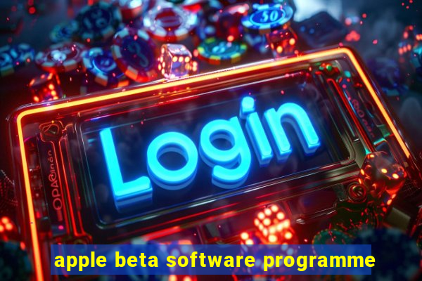 apple beta software programme